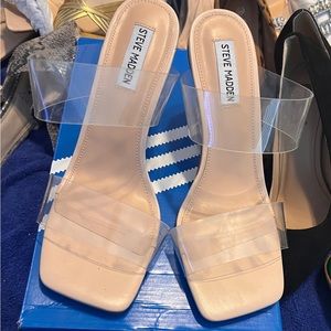 Clear size 9 Steve Madden